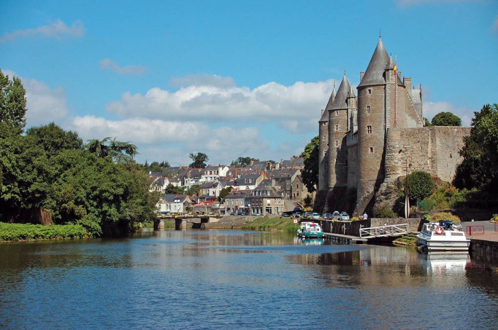 Castillo de Josselin canal de Nantes a Brest